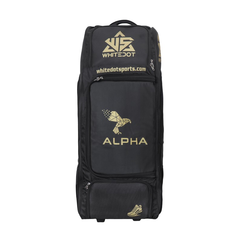 Whitedot Alpha Duffle Wheelie Cricket Kitbag Whitedot Alpha Duffle Wheelie Cricket Kitbag
