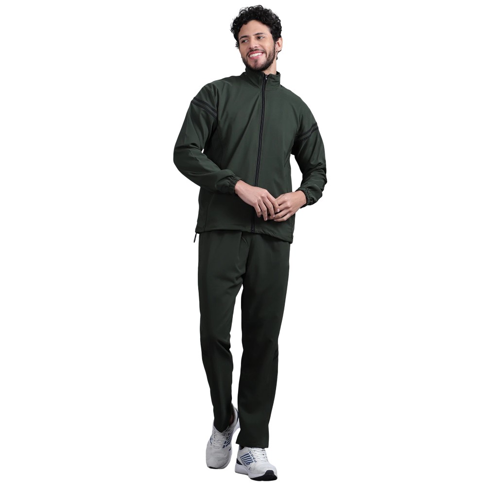 FluxTrail Men's Tracksuit - 100% Polyester FluxTrail Men's Tracksuit - 100% Polyester