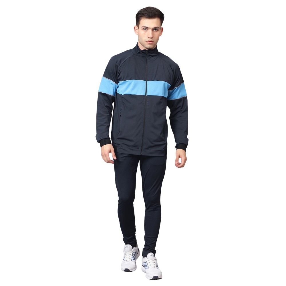 GlideX Men's Tracksuit - 100% Polyester GlideX Men's Tracksuit - 100% Polyester