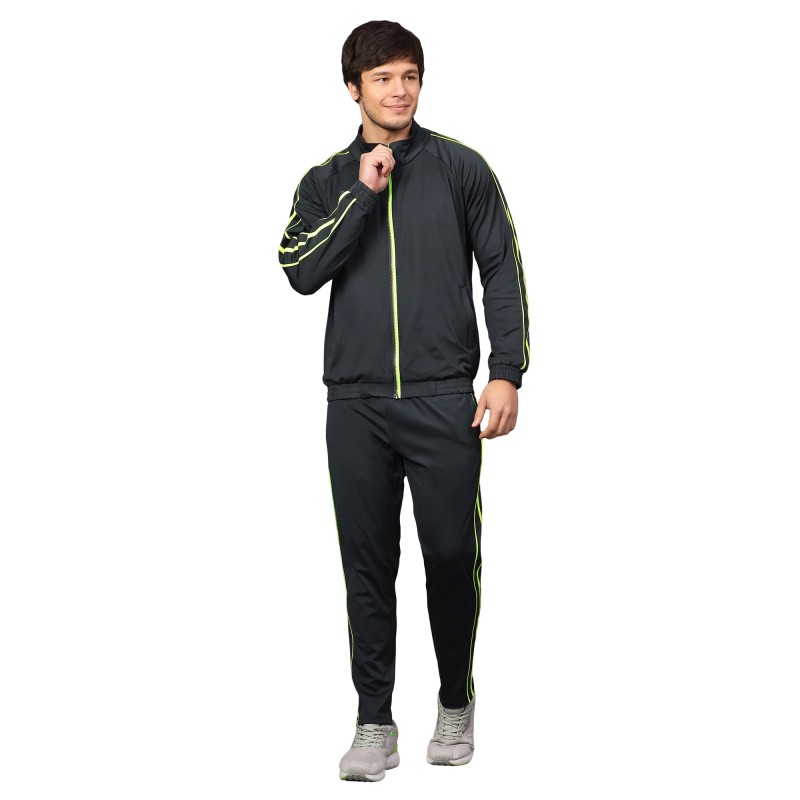KineticWave Men's Tracksuit - 100% Polyester KineticWave Men's Tracksuit - 100% Polyester