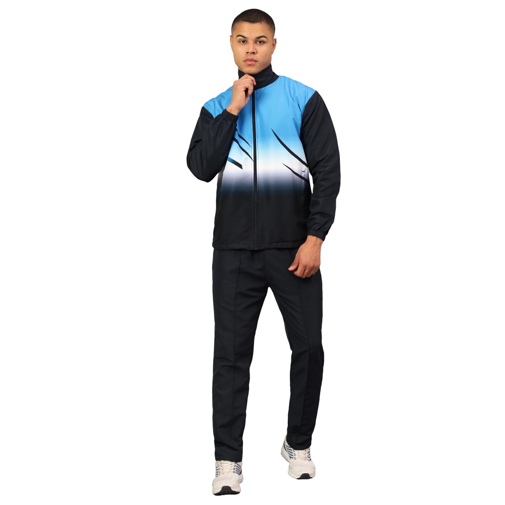 QuantumStride Men's Tracksuit - 100% Polyester QuantumStride Men's Tracksuit - 100% Polyester
