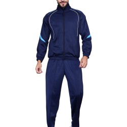 StreetPulse Men's Tracksuit - 100% Polyester StreetPulse Men's Tracksuit - 100% Polyester