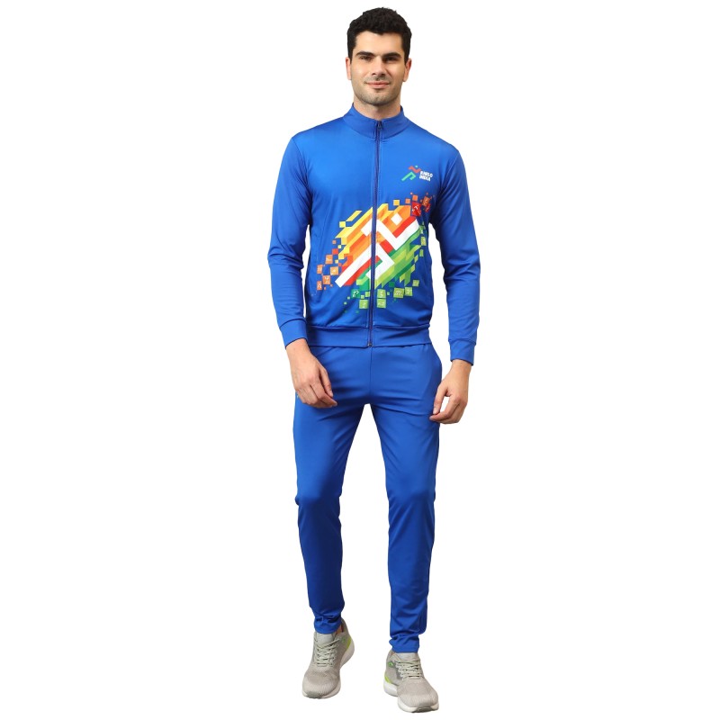 ThunderTrail Men's Tracksuit - 100% Polyester ThunderTrail Men's Tracksuit - 100% Polyester