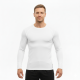 Whitedot Alpha White Long Sleeve Compression Top Whitedot Alpha White Long Sleeve Compression Top