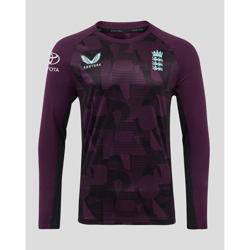 England Red 25/26 ODI Full Sleeves Cricket Training Fan Jersey - 100% Dryfit Polyester - With Name Personalization England Red 25/26 ODI Full Sleeves Cricket Training Fan Jersey - 100% Dryfit Polyester - With Name Personalization