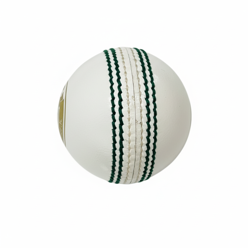 Whitedot Eleanor White Cricket Leather Ball - 30 Over
