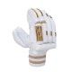 Whitedot Albatross Gold Players Cricket Batting Gloves - White Gold Whitedot Albatross Gold Players Cricket Batting Gloves - White Gold