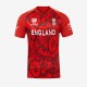 England Red 2026 ODI Half Sleeves Cricket Fan Jersey - 100% Dryfit Polyester - With Name Personalization