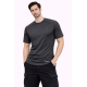 Whitedot FlexFit Round Neck Regular Dry Fit Gym Sports T-Shirt - Dark Grey Whitedot FlexFit Round Neck Regular Dry Fit Gym Sports T-Shirt - Dark Grey
