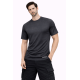 Whitedot FlexFit Round Neck Regular Dry Fit Gym Sports T-Shirt - Dark Grey Whitedot FlexFit Round Neck Regular Dry Fit Gym Sports T-Shirt - Dark Grey