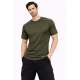Whitedot FlexFit Round Neck Regular Dry Fit Gym Sports T-Shirt - Military Green Whitedot FlexFit Round Neck Regular Dry Fit Gym Sports T-Shirt - Military Green