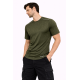 Whitedot FlexFit Round Neck Regular Dry Fit Gym Sports T-Shirt - Military Green Whitedot FlexFit Round Neck Regular Dry Fit Gym Sports T-Shirt - Military Green