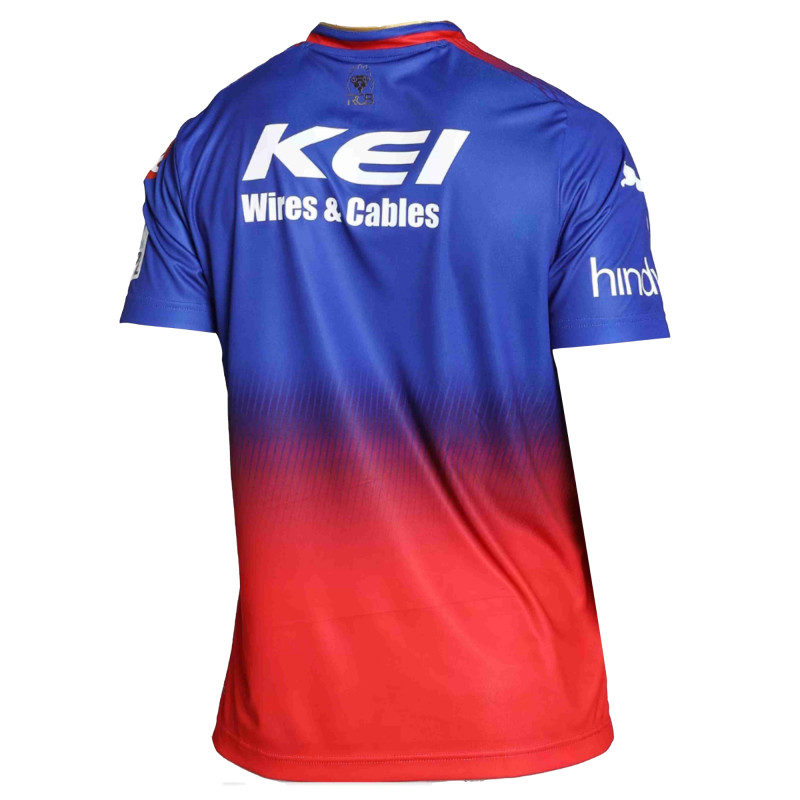 Royal Challengers Bangalore IPL Replica jersey 2024 (RCB 2024 IPL Jersey with Name Personalization) Royal Challengers Bangalore IPL Replica jersey 2024 (RCB 2024 IPL Jersey with Name Personalization)