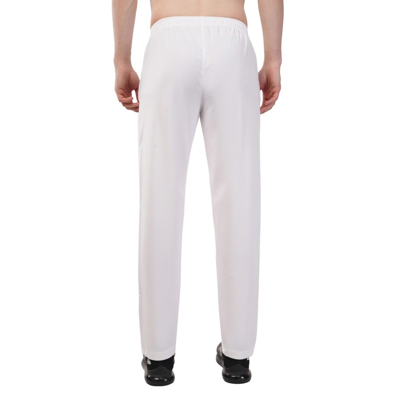 Whitedot Novelty Quick Dry Cricket Trouser Pants - White Whitedot Novelty Quick Dry Cricket Trouser Pants - White
