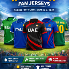 T20 2026 World Cup Fan Jersey T20 2026 World Cup Fan Jersey