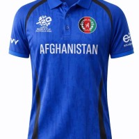 Afghanistan 2026 T20 World Cup Half Sleeves Cricket Fan Jersey - 100% Dryfit Polyester - With Name Personalization