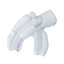 Whitedot Albatross Players Cricket Batting Gloves - White Whitedot Albatross Players Cricket Batting Gloves - White