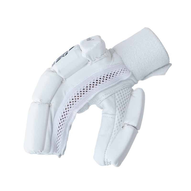 Whitedot Capital White Cricket Batting Gloves Whitedot Capital White Cricket Batting Gloves