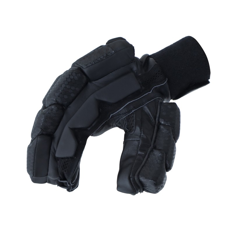 Whitedot Egret Black Cricket Batting Gloves Whitedot Egret Black Cricket Batting Gloves