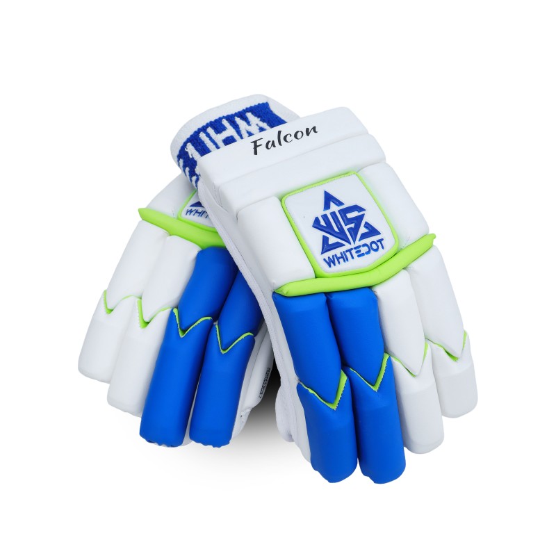 Whitedot Falcon Cricket Batting Gloves (270 Gram) Whitedot Falcon Cricket Batting Gloves (270 Gram)