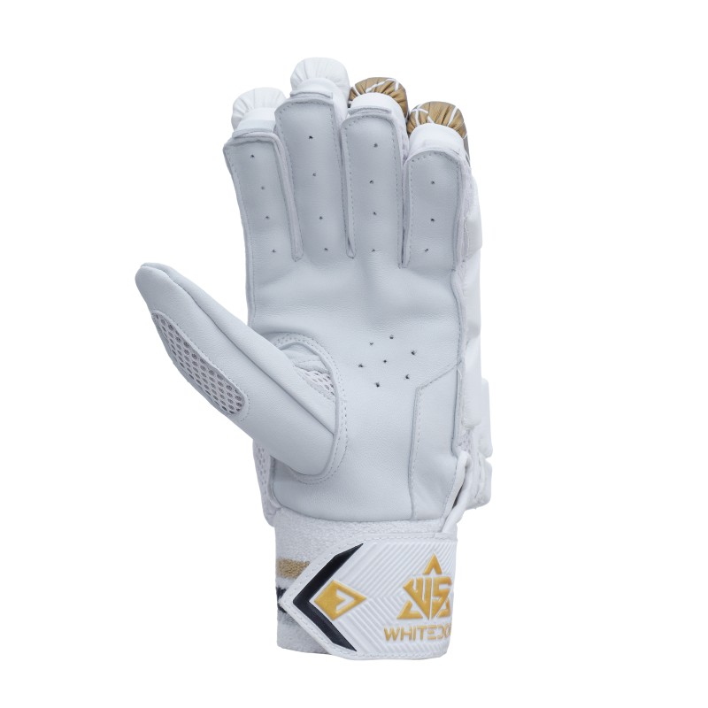 Whitedot Versed White Cricket Batting Gloves