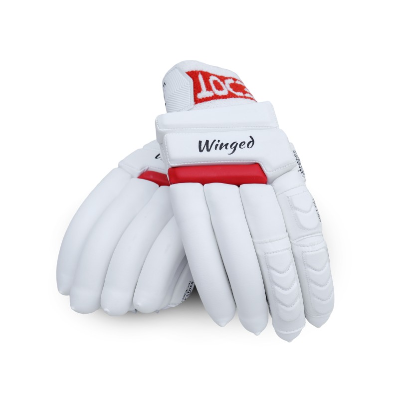 Whitedot Winged Players Cricket Batting Gloves Whitedot Winged Players Cricket Batting Gloves