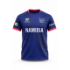 Namibia 2026 T20 World Cup Half Sleeves Cricket Fan Jersey - 100% Dryfit Polyester - With Name Personalization