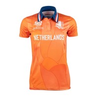 Netherlands 2026 T20 World Cup Half Sleeves Cricket Fan Jersey - 100% Dryfit Polyester - With Name Personalization
