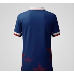 United States 2026 T20 World Cup Half Sleeves Cricket Fan Jersey - 100% Dryfit Polyester - With Name Personalization United States 2026 T20 World Cup Half Sleeves Cricket Fan Jersey - 100% Dryfit Polyester - With Name Personalization