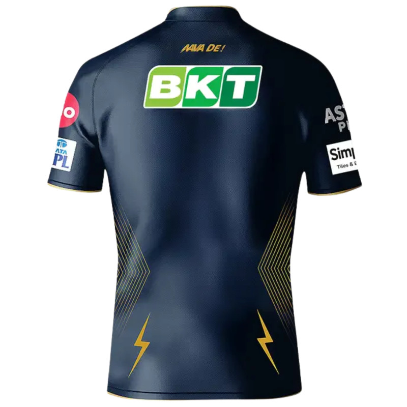 Gujarat Titans IPL Replica Cricket Jersey 2025 (GT 2025 With Name Personalization) Gujarat Titans IPL Replica Cricket Jersey 2025 (GT 2025 With Name Personalization)