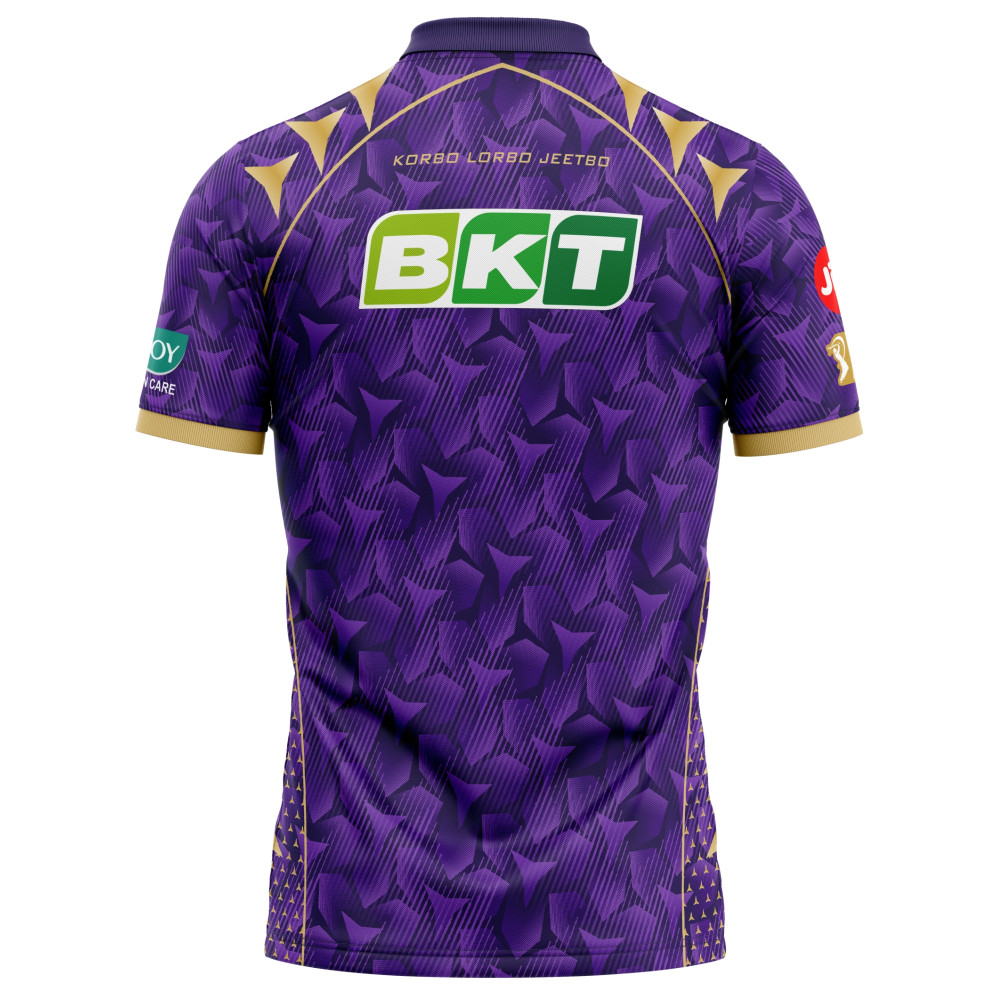 Kolkata Knight Riders IPL Replica Jersey 2025 (GT 2025 With Name Personalization)
