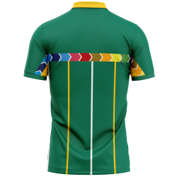South Africa 1996 ICC World Cup Half Sleeves Cricket Fan Jersey - 100% Dryfit Polyester - With Name Personalisation South Africa 1996 ICC World Cup Half Sleeves Cricket Fan Jersey - 100% Dryfit Polyester - With Name Personalisation