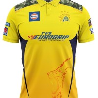 Chennai Super Kings IPL Replica Jersey 2022 (CSK 2022 With Name Personalization)