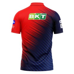 Delhi Capitals New IPL Replica Jersey 2022 (DC 2022 With Name Personalization) Delhi Capitals New IPL Replica Jersey 2022 (DC 2022 With Name Personalization)