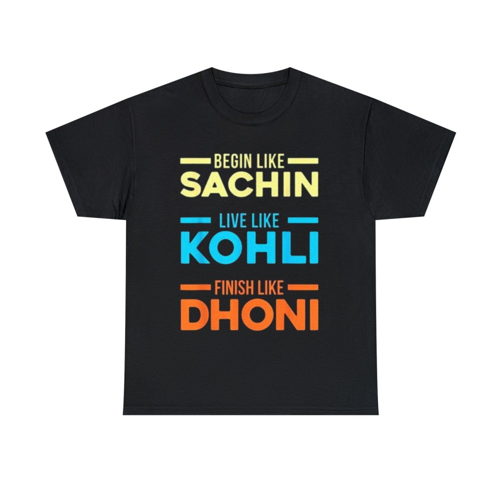 MS Dohni Virat Kohli Sachin Tendulkar Indian Cricket T-Shirt l Cricket Fan l Team India l Cricket fan l Cricket lover l Unisex Jersey MS Dohni Virat Kohli Sachin Tendulkar Indian Cricket T-Shirt l Cricket Fan l Team India l Cricket fan l Cricket lover l Unisex Jersey