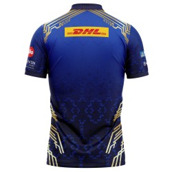 Mumbai Indians IPL Replica Jersey 2022 (MI 2022 With Name Personalization) Mumbai Indians IPL Replica Jersey 2022 (MI 2022 With Name Personalization)