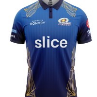 Mumbai Indians IPL Replica Jersey 2022 (MI 2022 With Name Personalization)