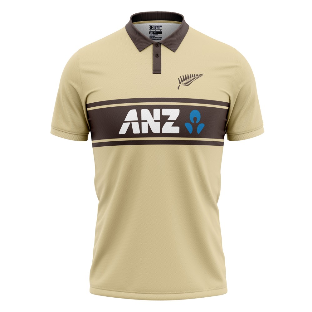 New Zealand ODI World Cup 1988 Half Sleeves Cricket Fan Jersey - 100% Dryfit Polyester - With Name Personalisation New Zealand ODI World Cup 1988 Half Sleeves Cricket Fan Jersey - 100% Dryfit Polyester - With Name Personalisation