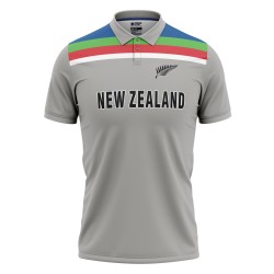 New Zealand ODI World Cup 1992 Half Sleeves Cricket Fan Jersey - 100% Dryfit Polyester - With Name Personalisation