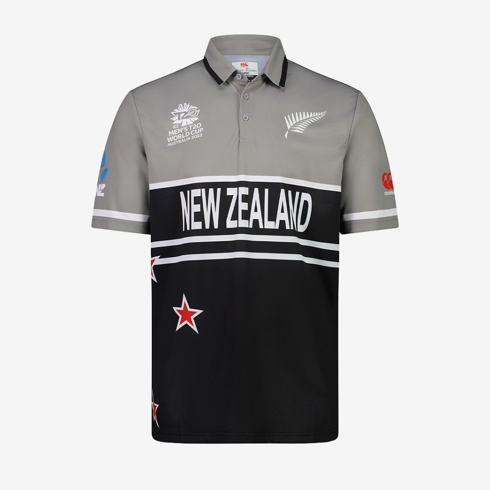 New Zealand ODI World Cup 2022 Half Sleeves Cricket Fan Jersey - 100% Dryfit Polyester - With Name Personalisation New Zealand ODI World Cup 2022 Half Sleeves Cricket Fan Jersey - 100% Dryfit Polyester - With Name Personalisation