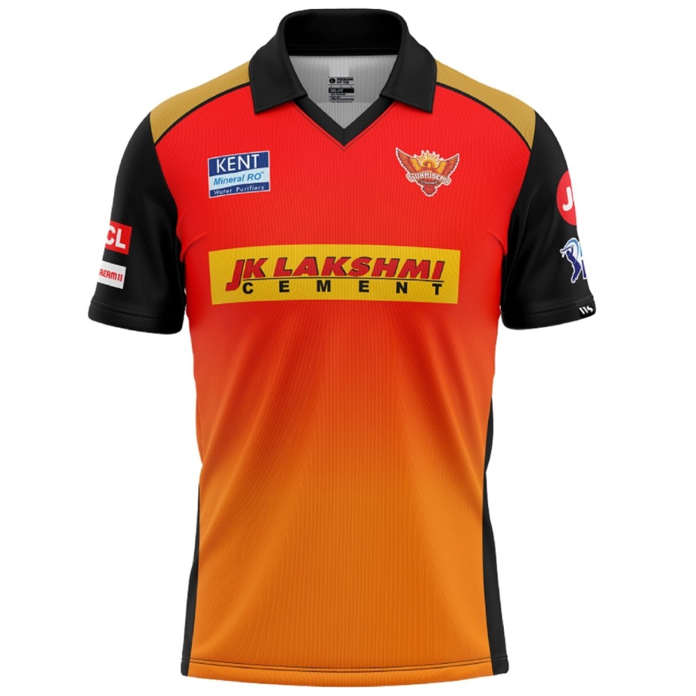Sunrisers Hyderabad IPL Replica Jersey 2022 (SRH 2022 With Name Personalization) Sunrisers Hyderabad IPL Replica Jersey 2022 (SRH 2022 With Name Personalization)