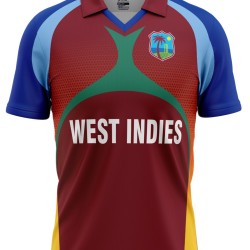 West Indies T20 World Cup 2010 Half Sleeves Cricket Fan Jersey - 100% Dryfit Polyester - With Name Personalization West Indies T20 World Cup 2010 Half Sleeves Cricket Fan Jersey - 100% Dryfit Polyester - With Name Personalization