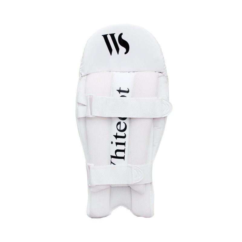 Whitedot Albatross White Wicket Keeping Pads