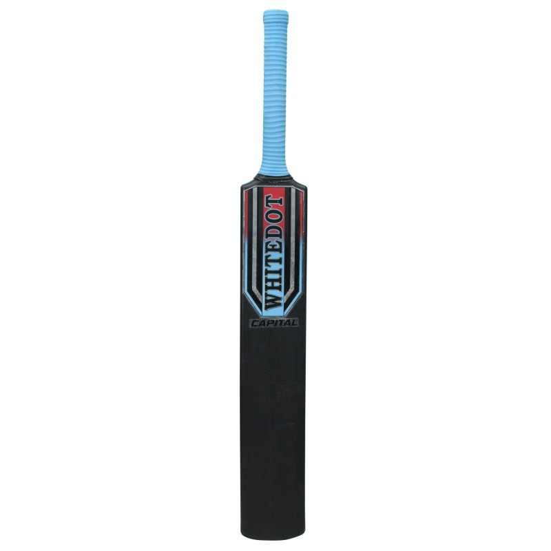 Whitedot Capital Heavy Duty Plastic Cricket Bat for Heavy and Light Tennis Ball Whitedot Capital Heavy Duty Plastic Cricket Bat for Heavy and Light Tennis Ball
