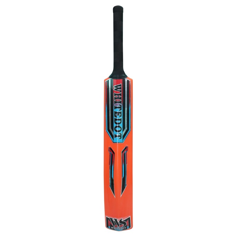 Whitedot Capital Orange Heavy Duty Plastic Cricket Bat for Heavy and Light Tennis Ball Whitedot Capital Orange Heavy Duty Plastic Cricket Bat for Heavy and Light Tennis Ball