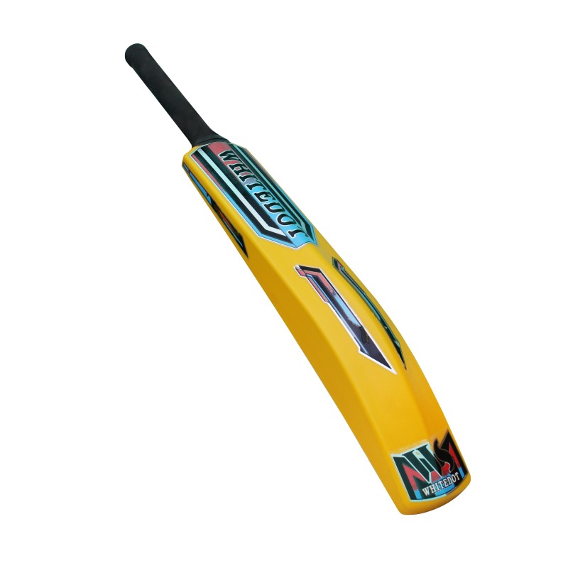 Whitedot Capital Yellow Heavy Duty Plastic Cricket Bat for Heavy and Light Tennis Ball Whitedot Capital Yellow Heavy Duty Plastic Cricket Bat for Heavy and Light Tennis Ball