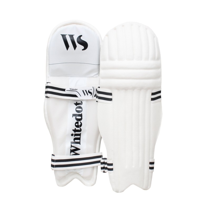 Whitedot Dot 5.1 Ultralight Moulded White Cricket Batting Pad Whitedot Dot 5.1 Ultralight Moulded White Cricket Batting Pad