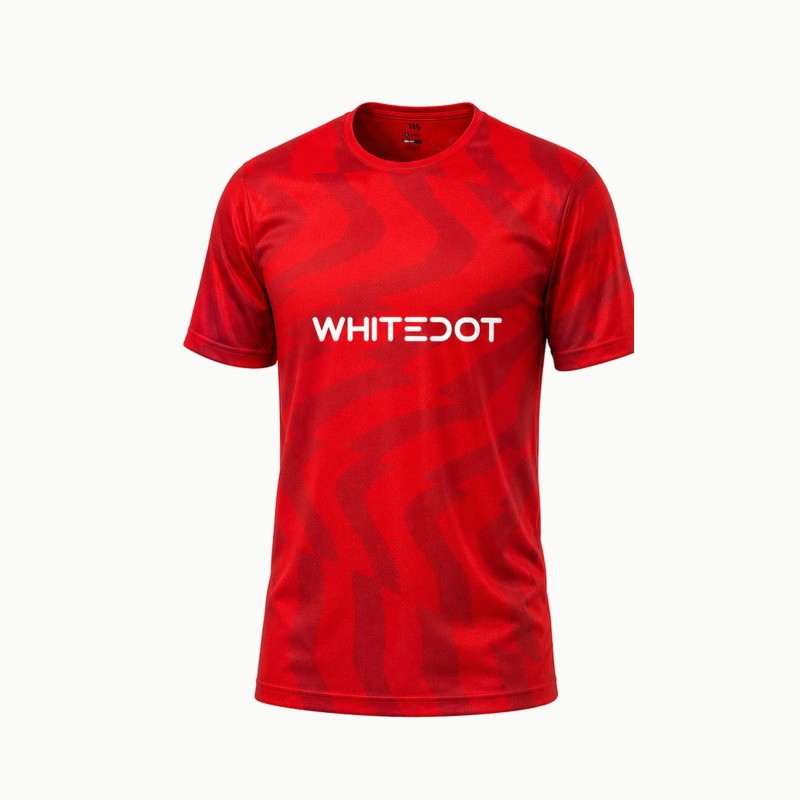 Whitedot Haze Red Training Tshirt