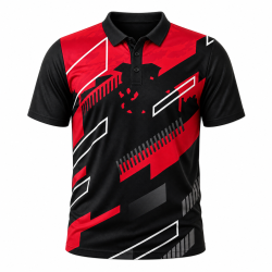 Whitedot Printed Team Wear - 100% Dry fit Polyester - Personalize it with your name & club logo - 540011
