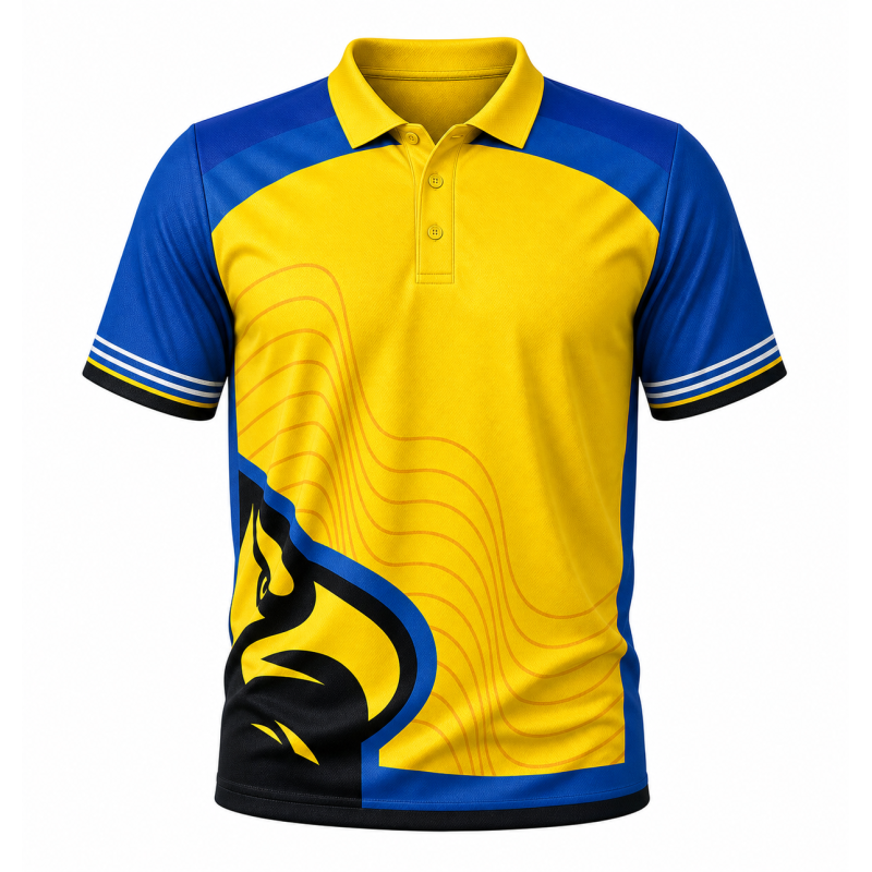 Whitedot Printed Team Wear - 100% Dry fit Polyester - Personalize it with your name & club logo - 540018 Whitedot Printed Team Wear - 100% Dry fit Polyester - Personalize it with your name & club logo - 540018